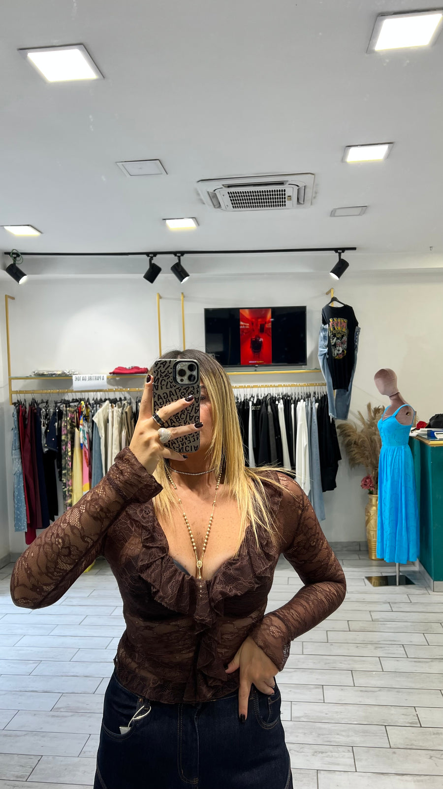 Maglia Praise Marrone