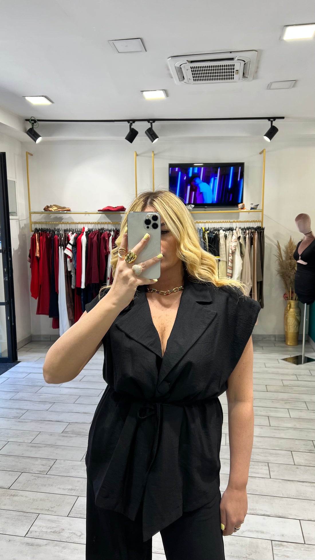 Coordinato Blossom Nero