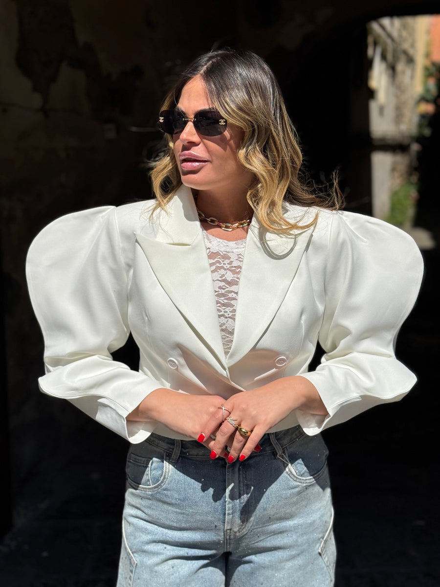Blazer Balloon Bianco