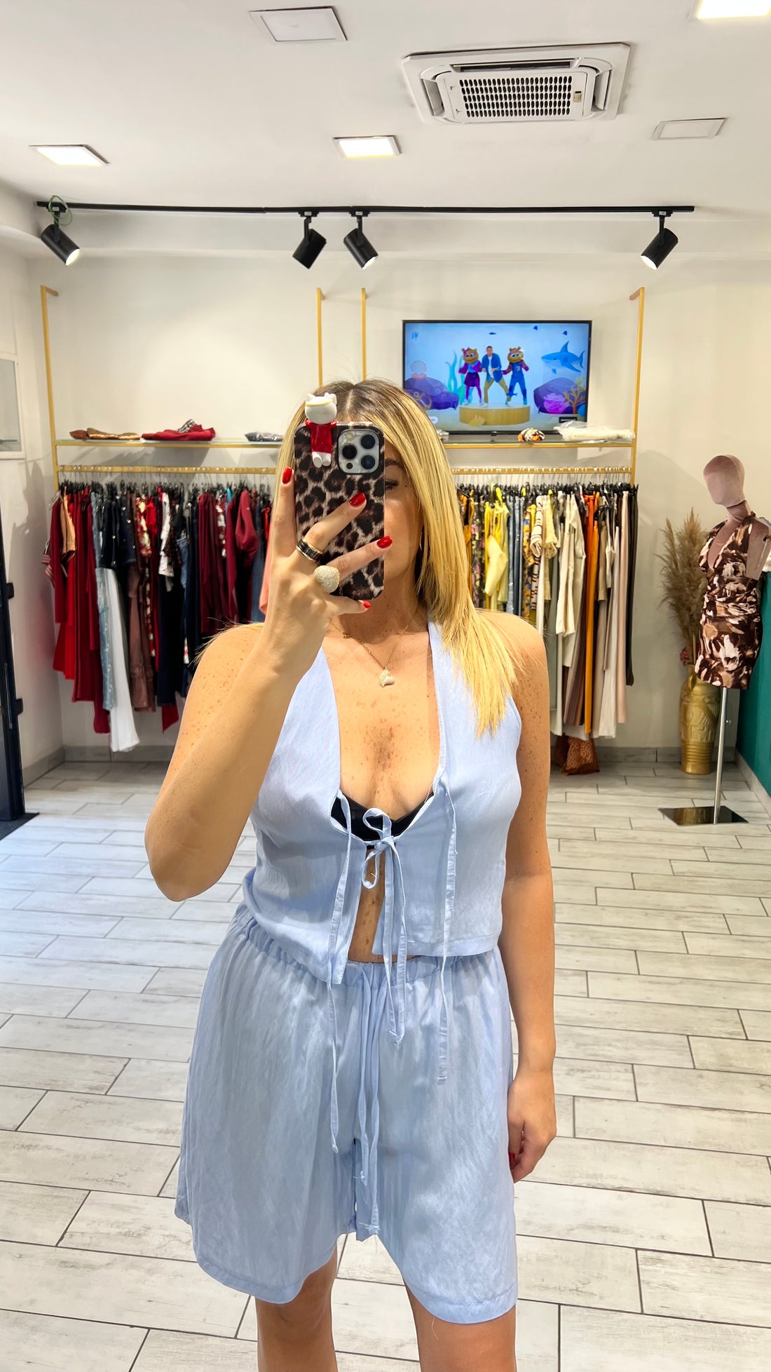 Coordinato July Celeste
