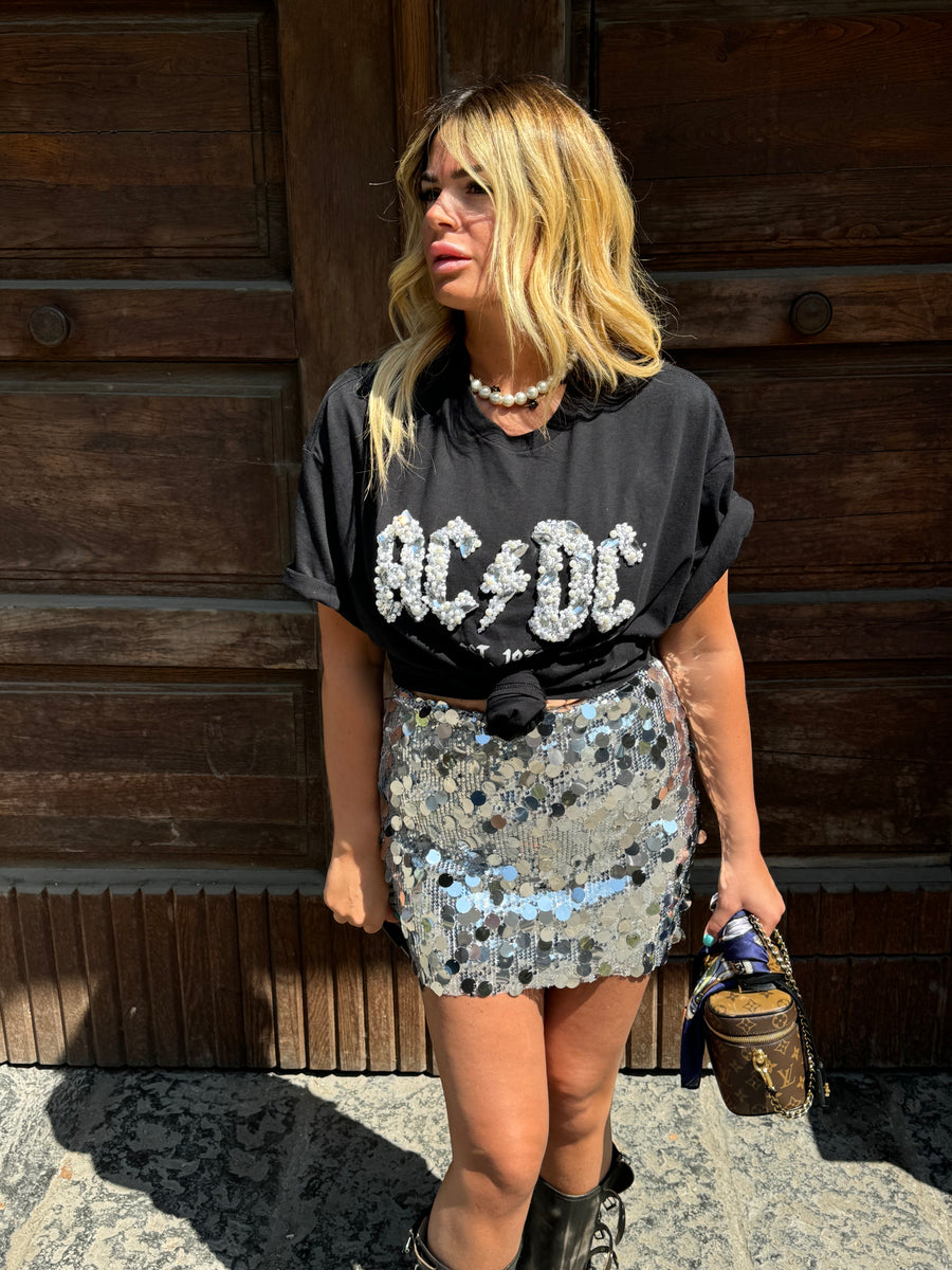 T-Shirt Rock AcDc Platinum