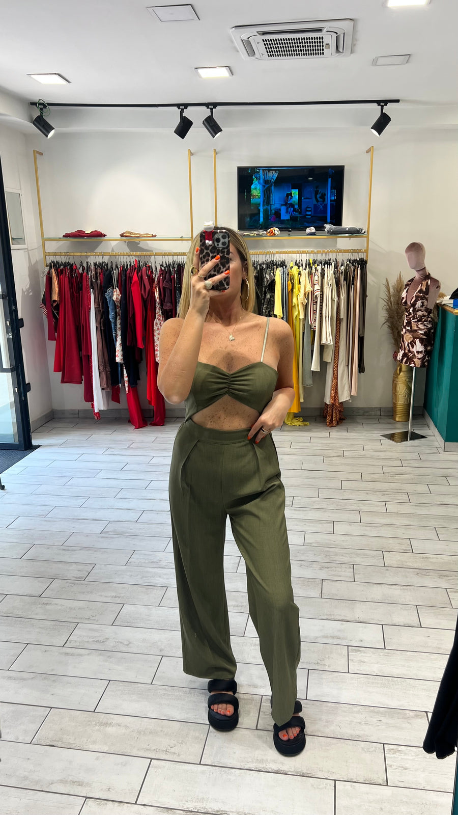 Jumpsuit Stefania Verde