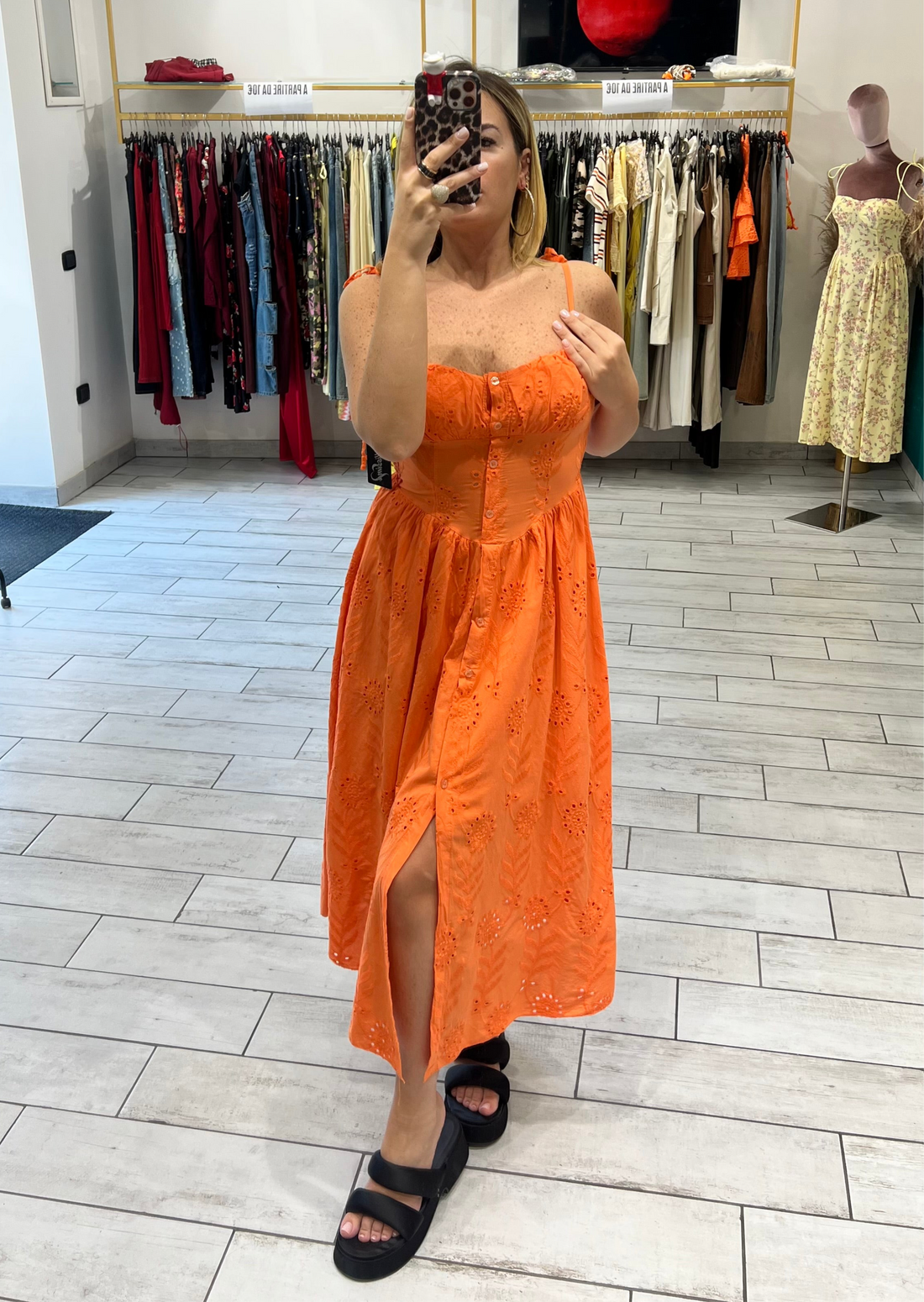 Dress San Gallo Arancio