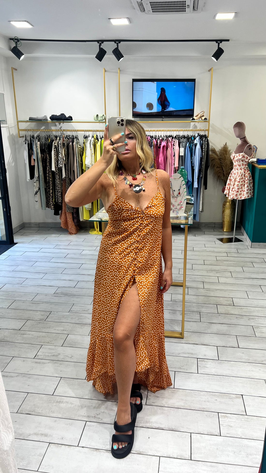 Dress Alissa Senape
