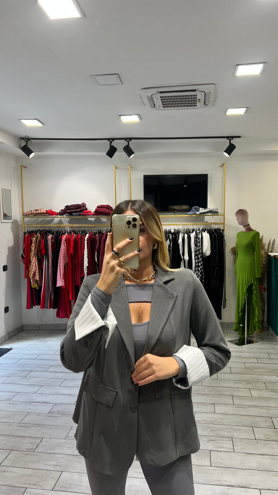 Giacca Paris Grigia