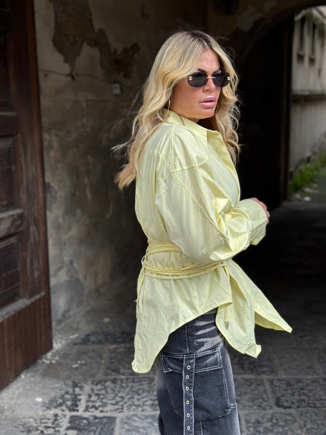 Camicia Magda Gialla