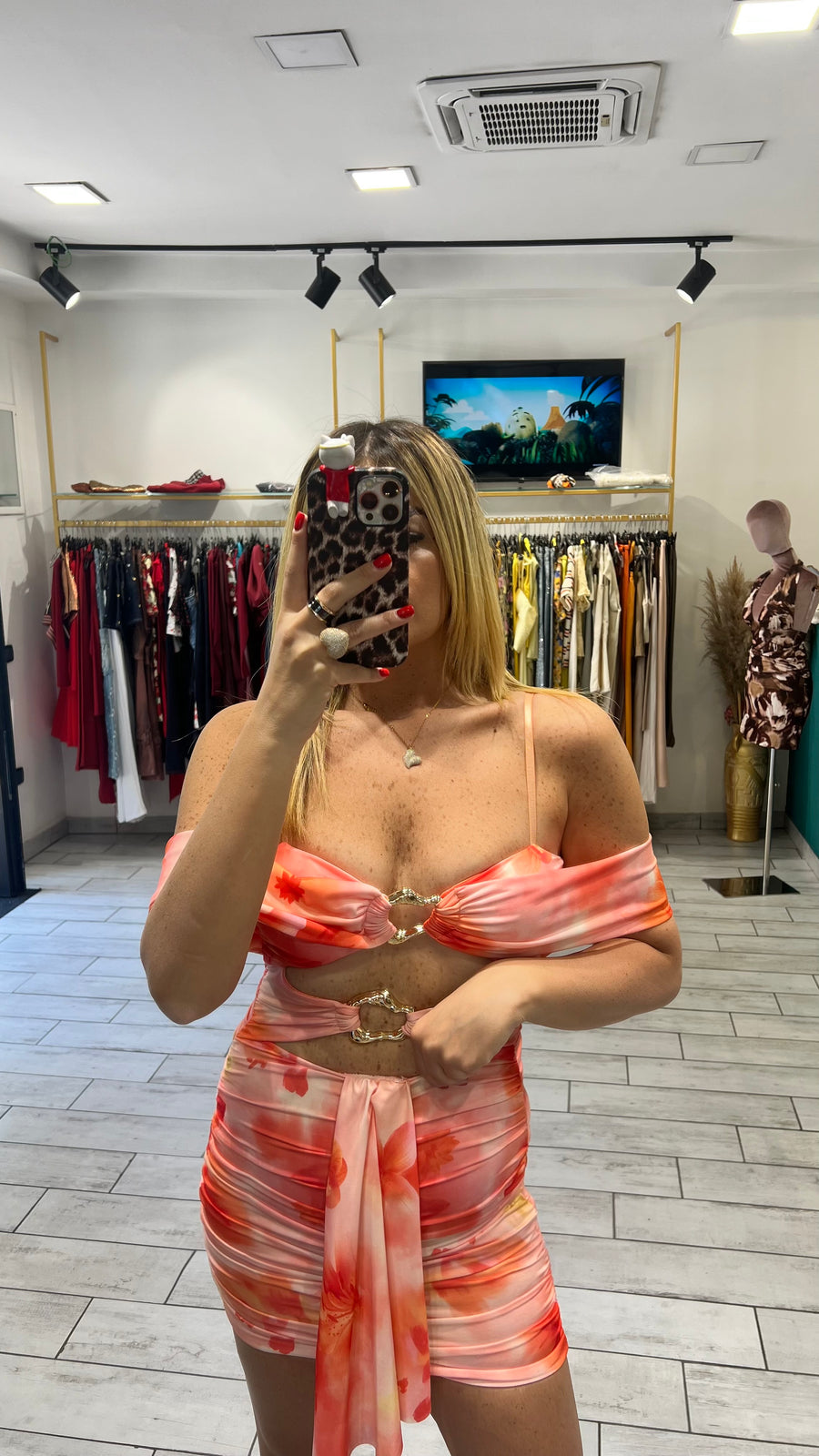 Dress Assia Pesca