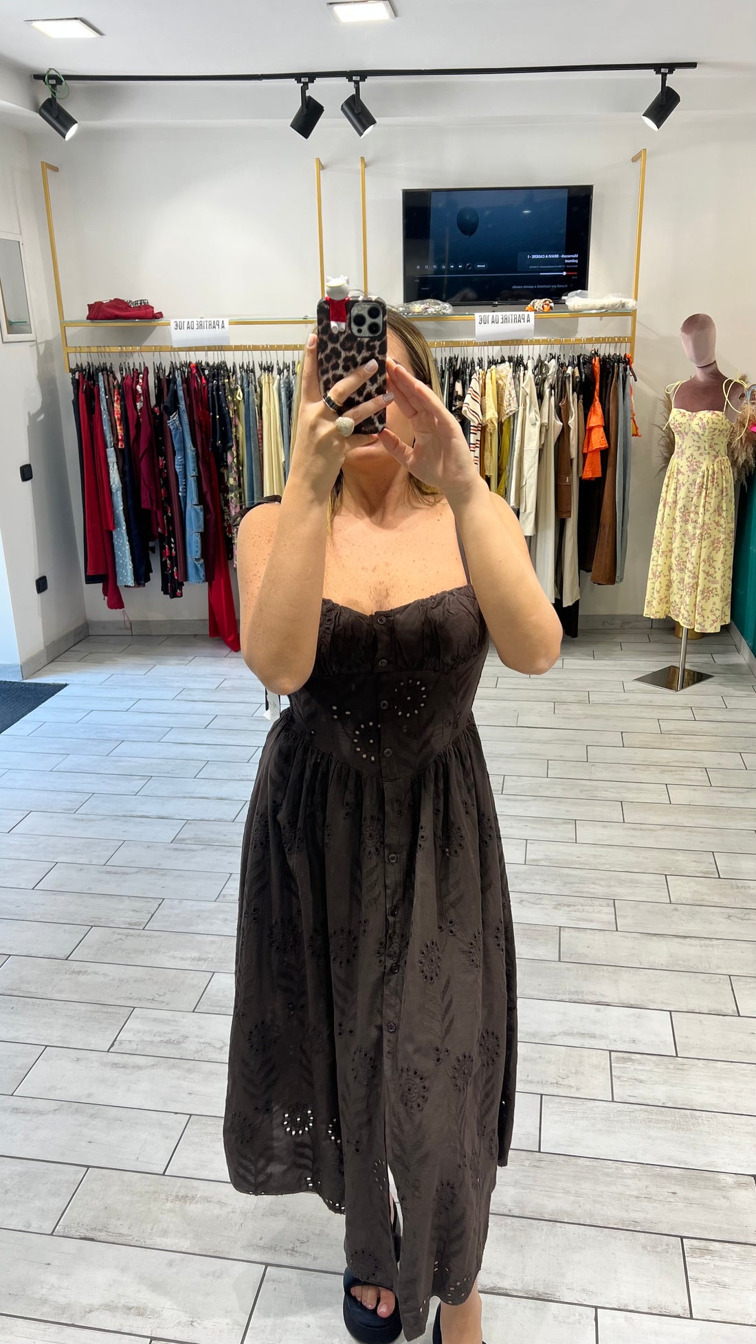 Dress San Gallo Marrone