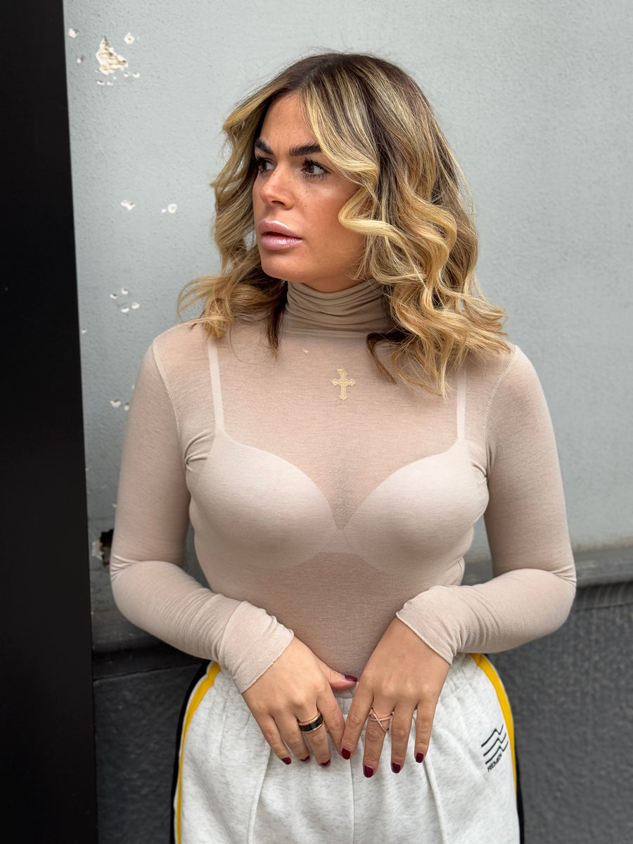 Maglia Cashmere Beige