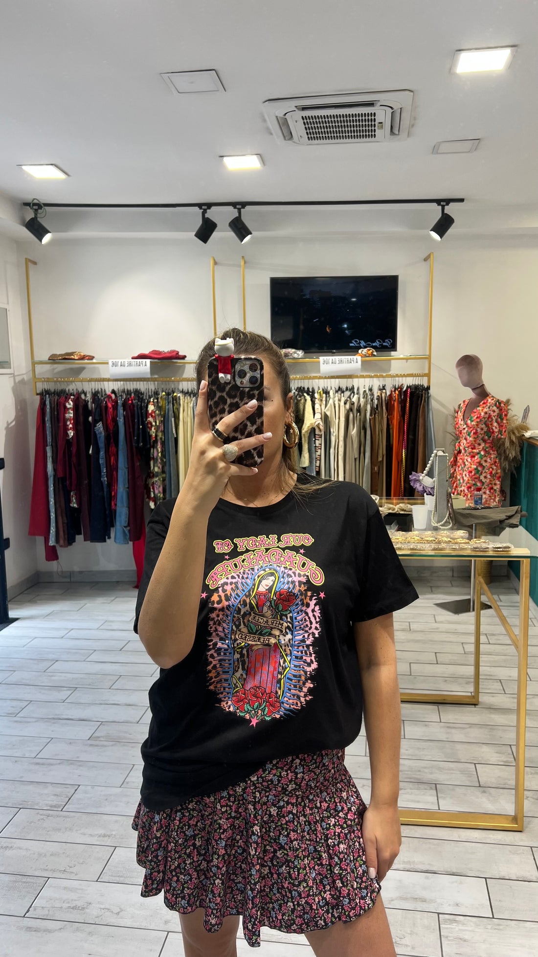 T-Shirt Vergine Maria Our Guadalupe