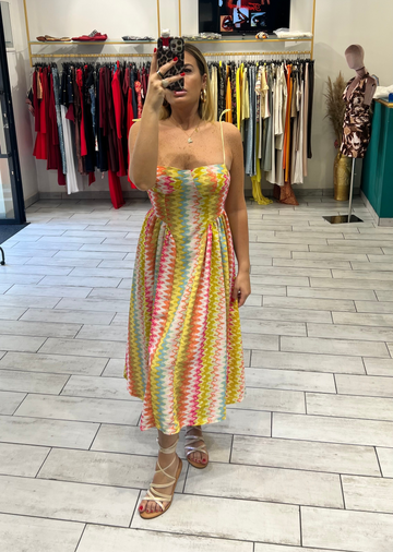 Dress Silvia Rainbow