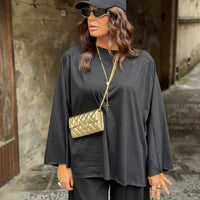 Maxi Shirt Itta Nera