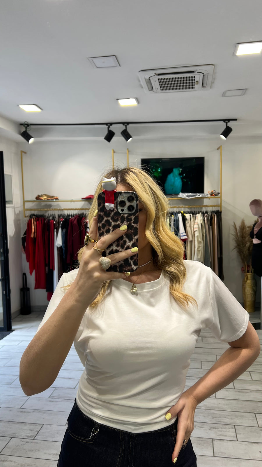 T-Shirt Alaia Bianca