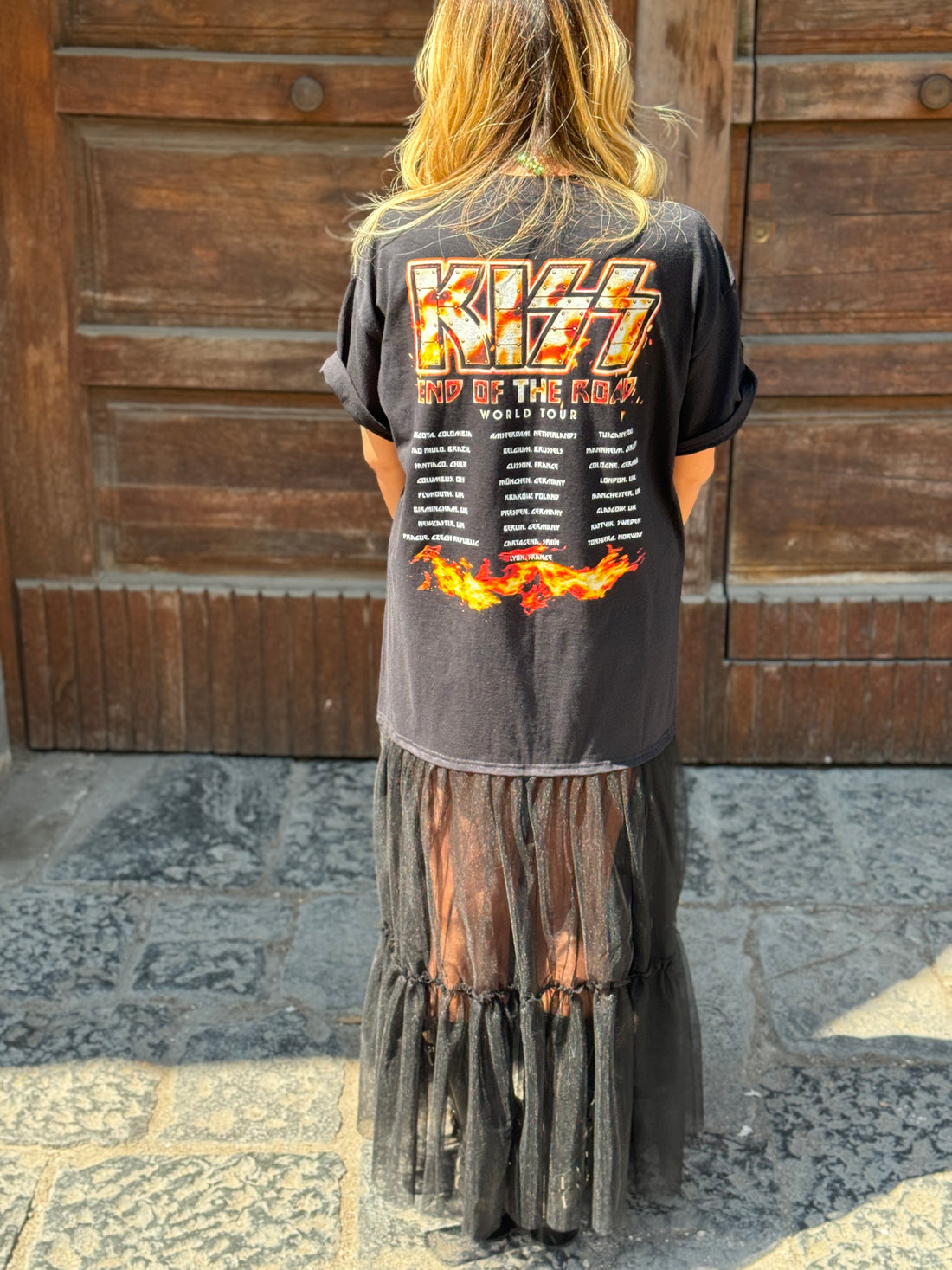 T-Shirt Rock Kiss End