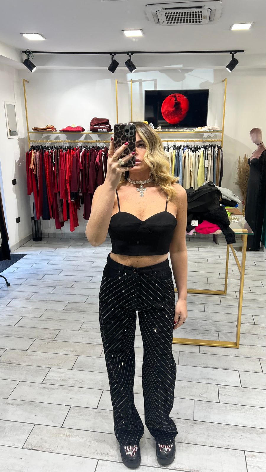 Top Hanima Nero