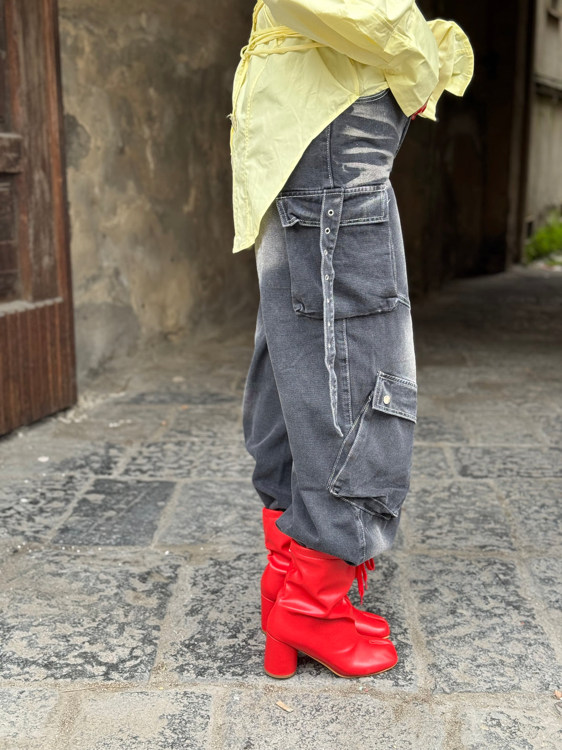 Jeans Cargo Bhite