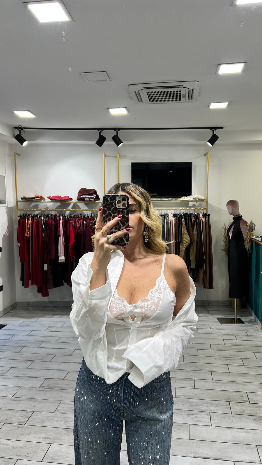 Camicia Jodie Bianca