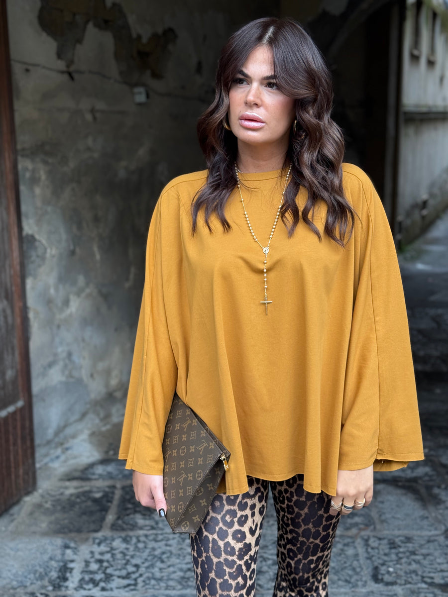 Maxi Shirt Itta Senape