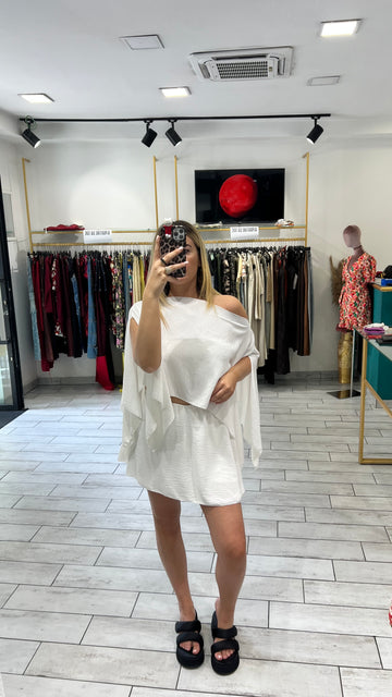 Coordinato Beyo tre pezzi Bianco