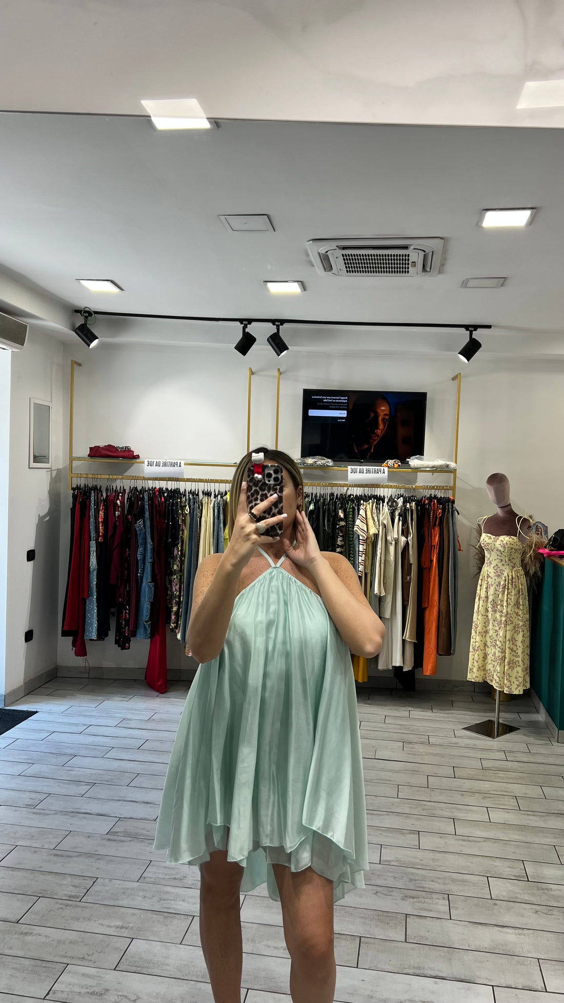 Dress Navani Verde Acqua