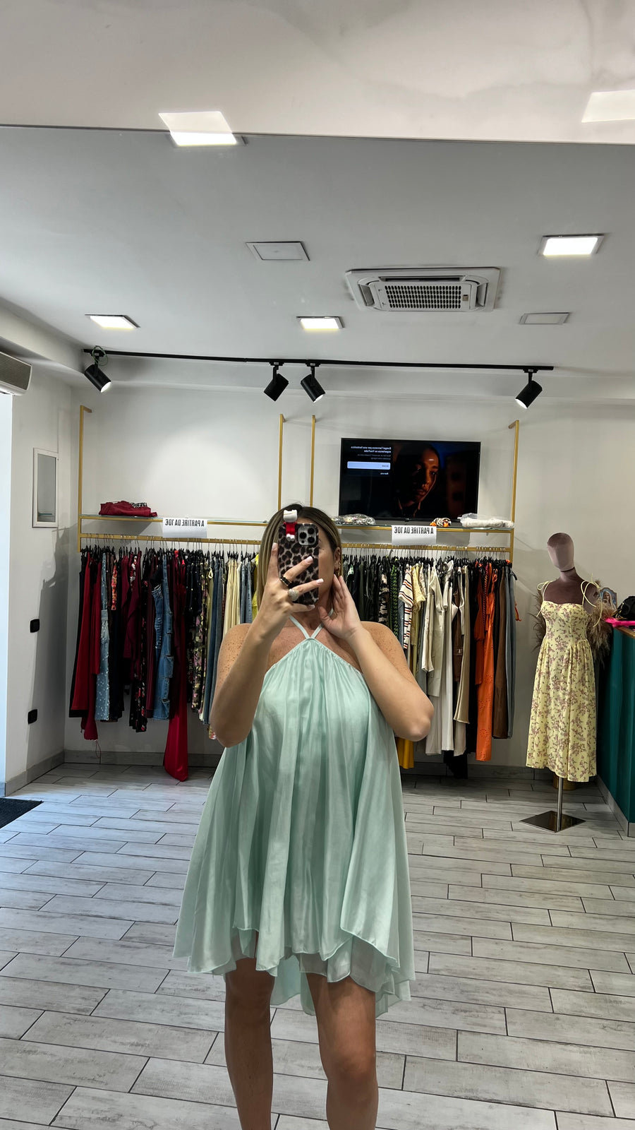 Dress Navani Verde Acqua