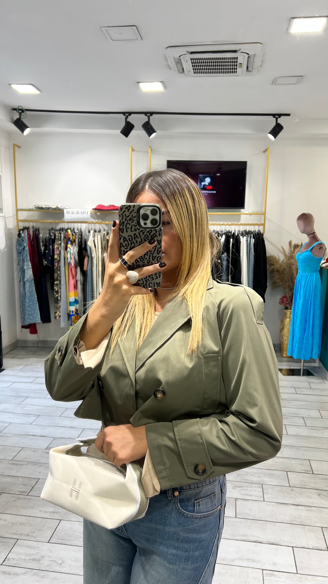 Trench Crop Mity Verde