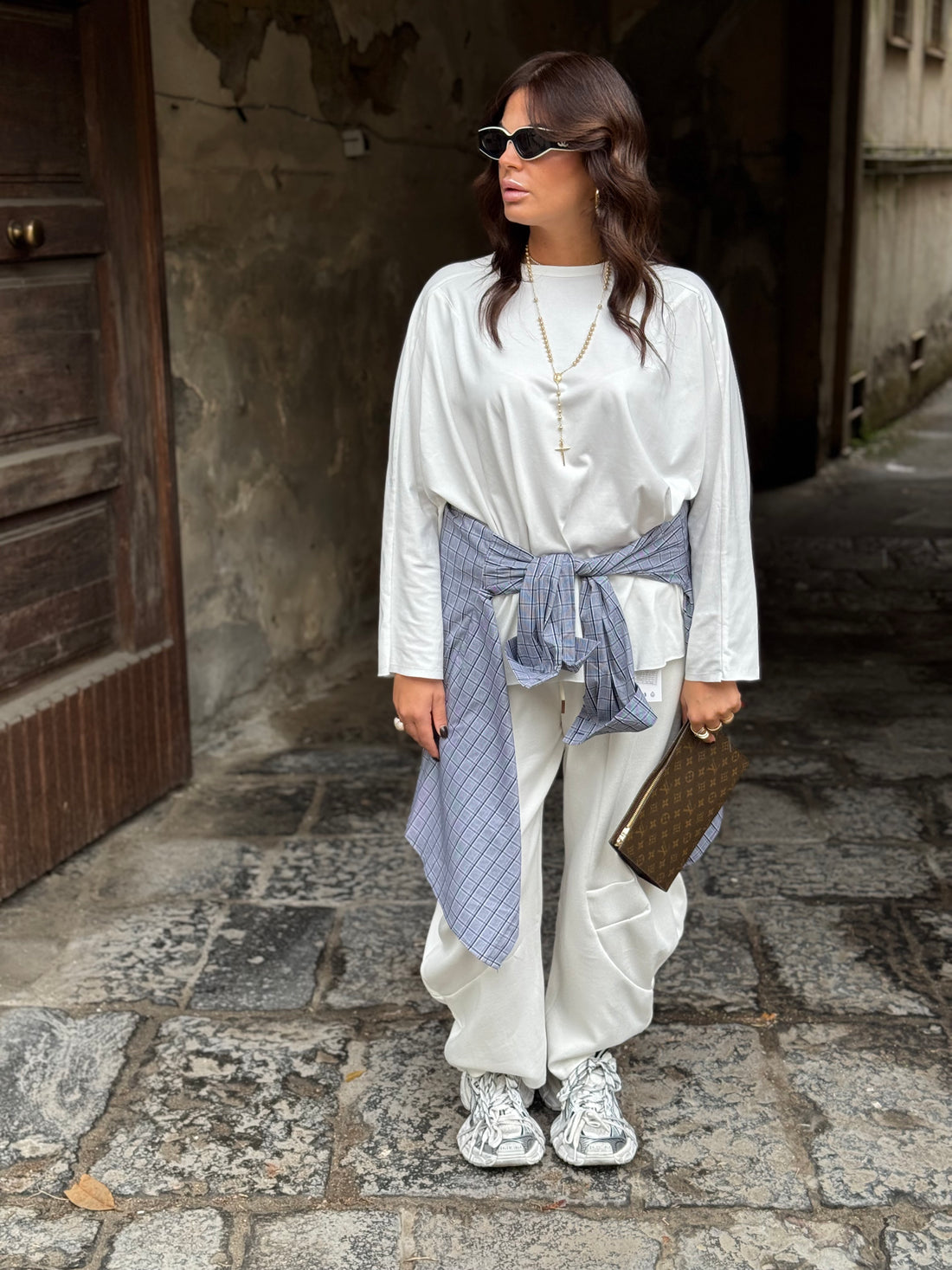 Maxi Shirt Itta Bianca