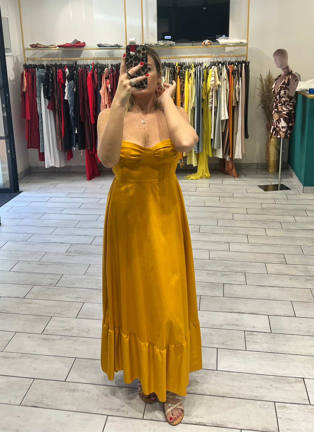 Dress Cinzia Senape