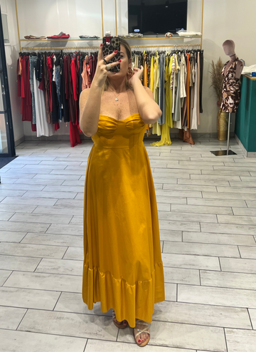 Dress Cinzia Senape