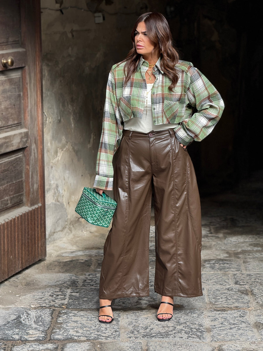 Pantalone Strong Ecopelle