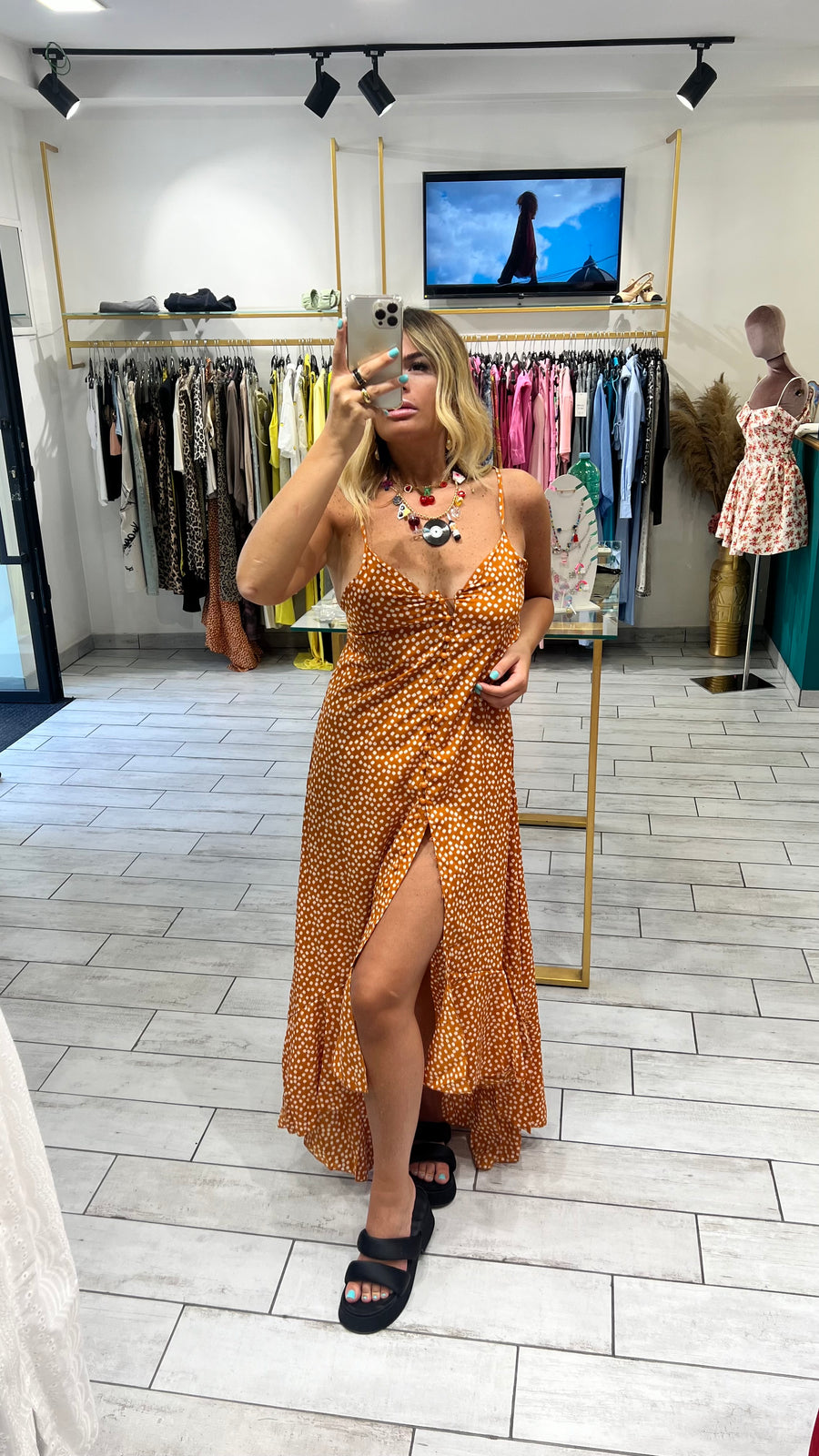 Dress Alissa Senape