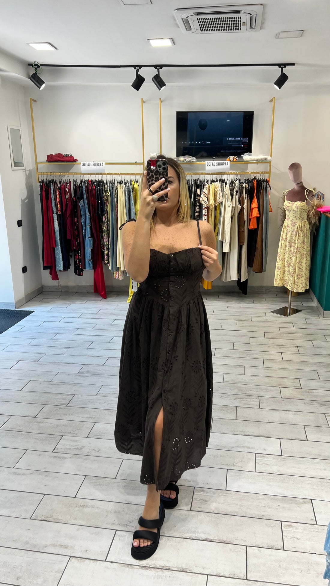 Dress San Gallo Marrone