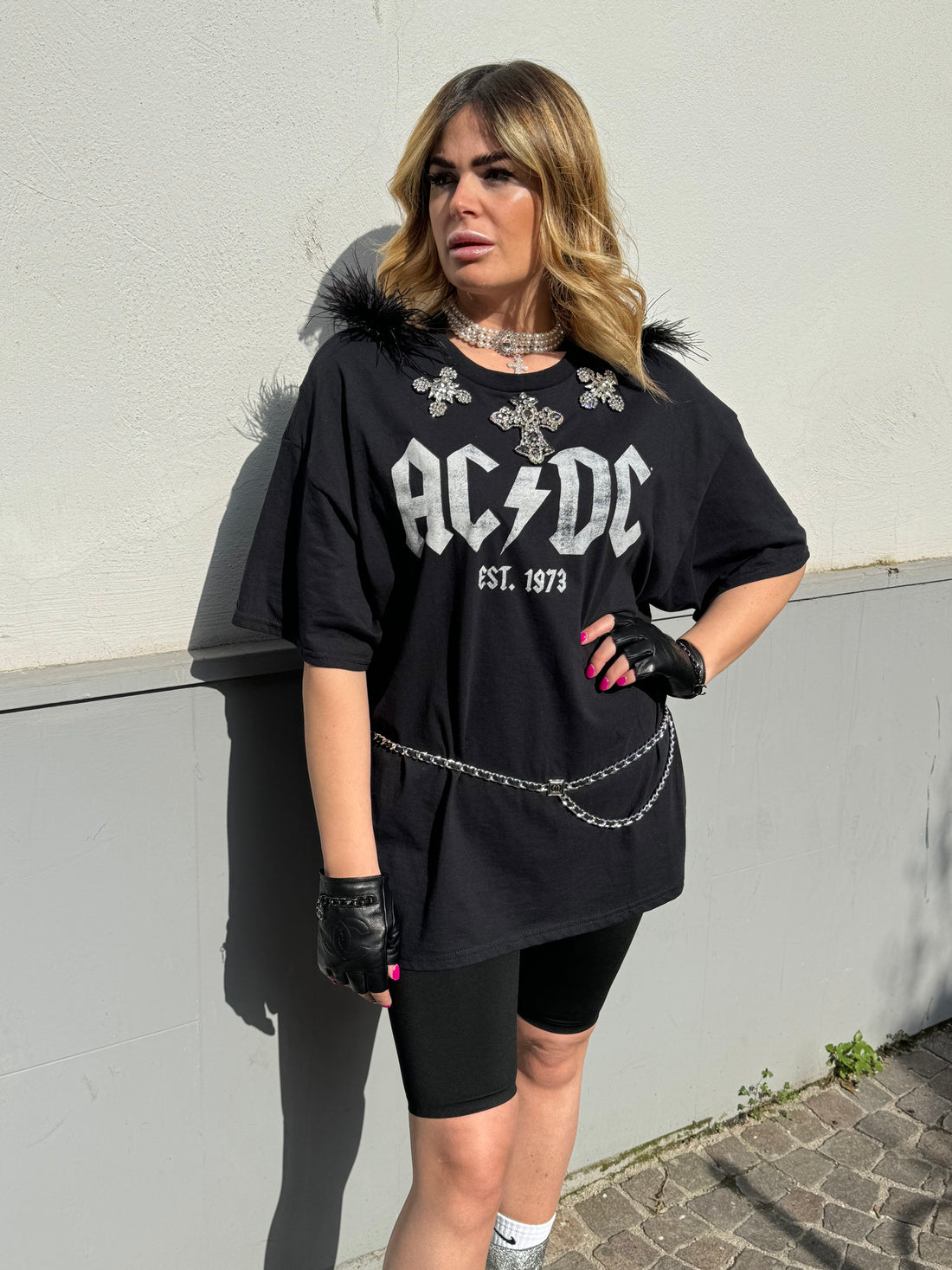 T-Shirt Rock ACDC Church