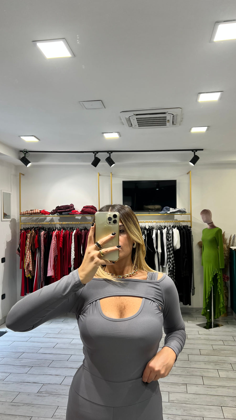 Set Monia Grigio