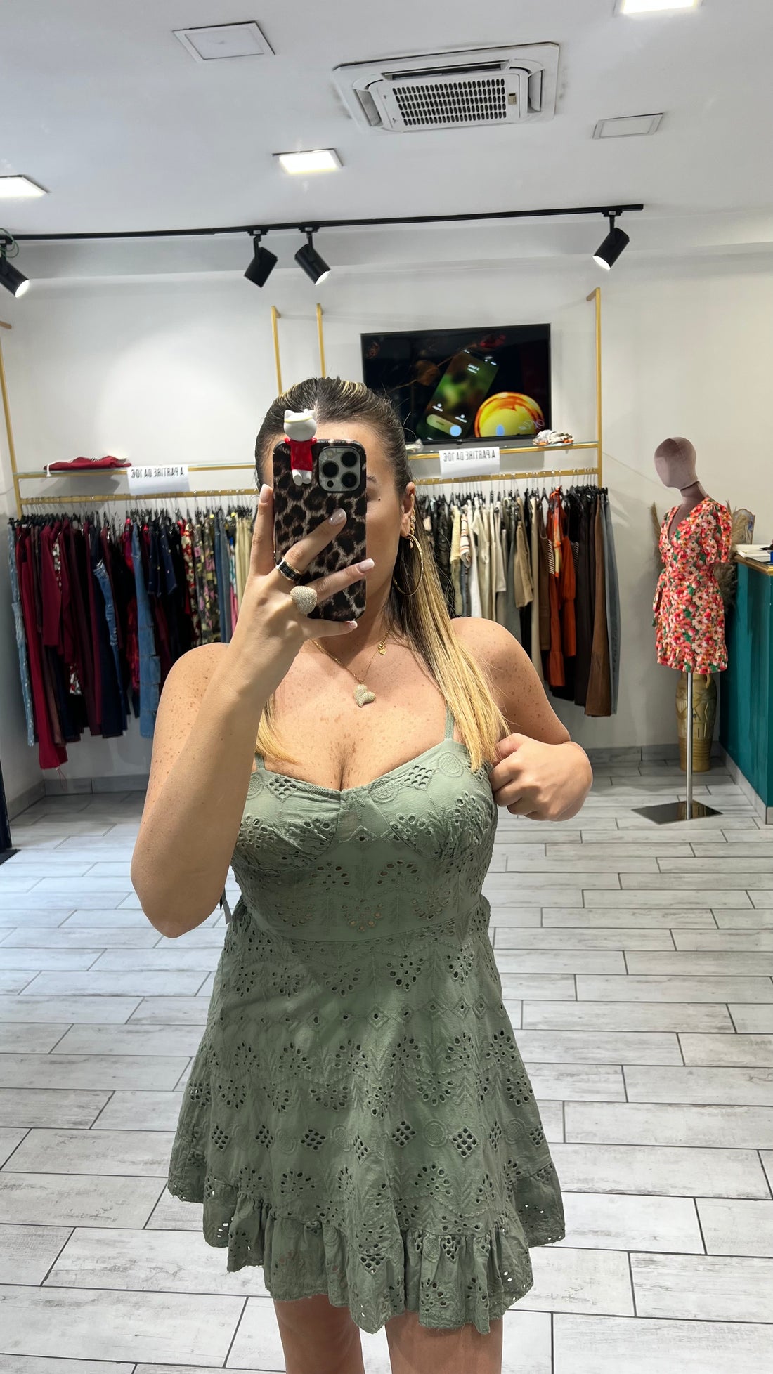 Mini Dress Dony Verde