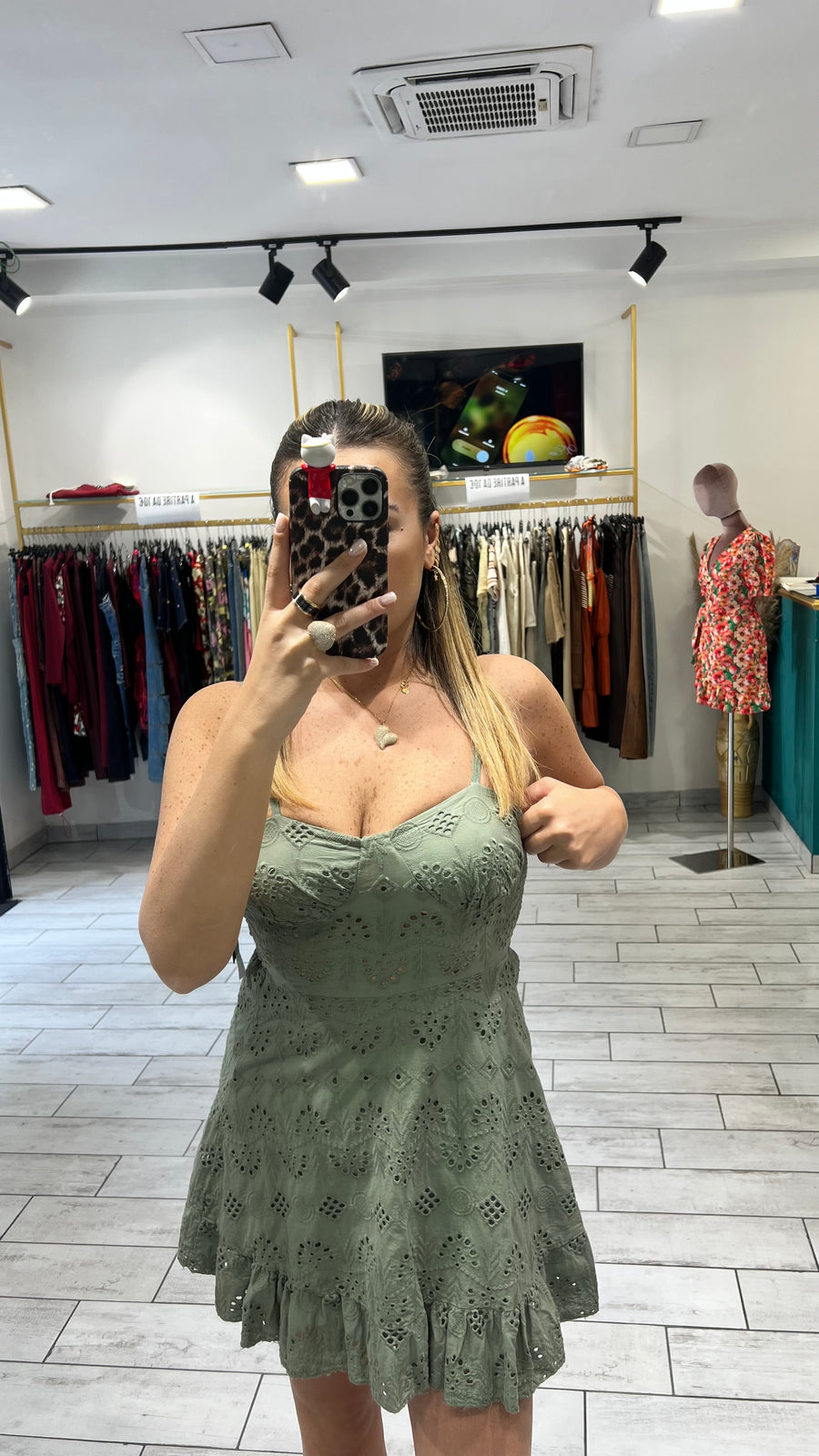 Mini Dress Dony Verde