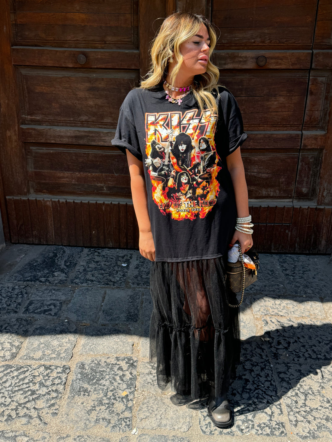 T-Shirt Rock Kiss End