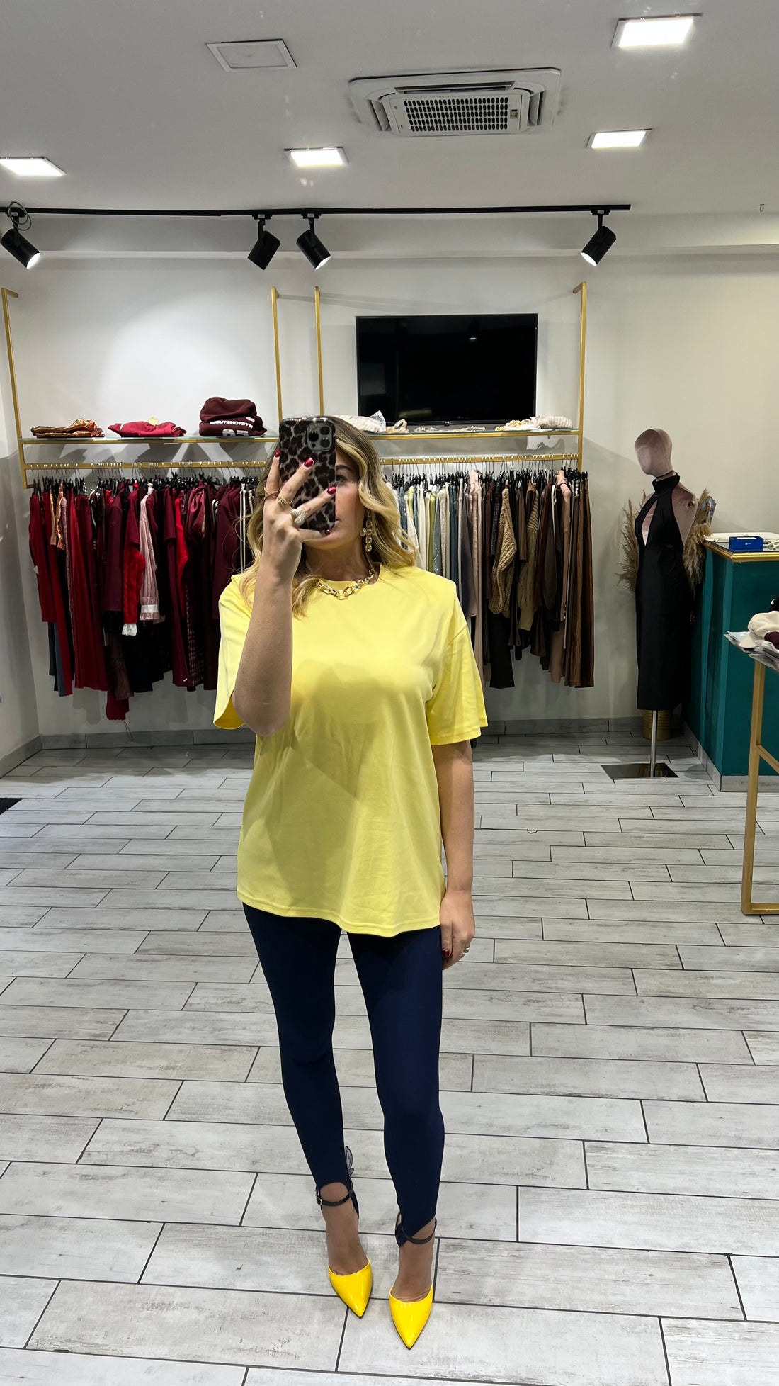 T-Shirt Monique Gialla