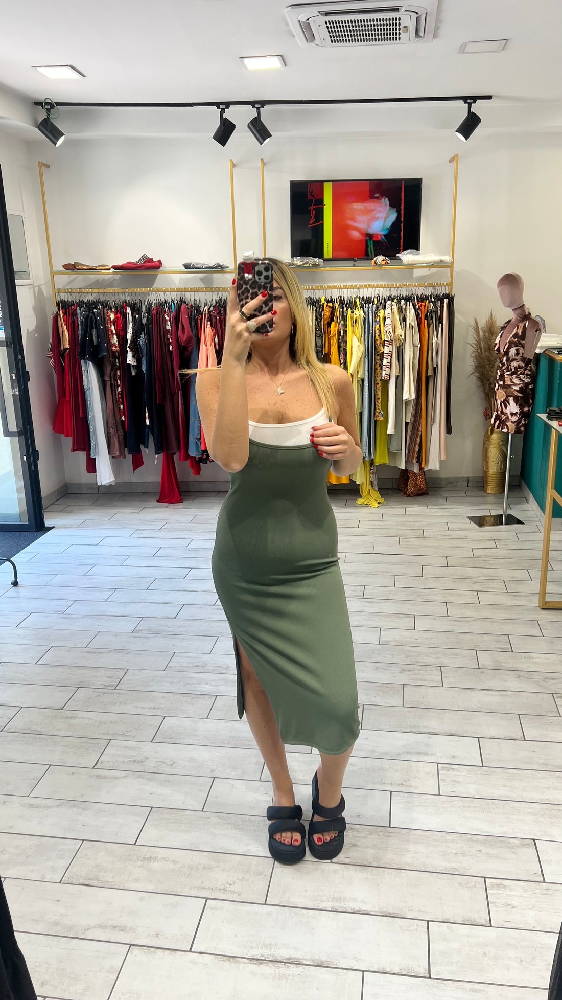 Dress a Costina Verde