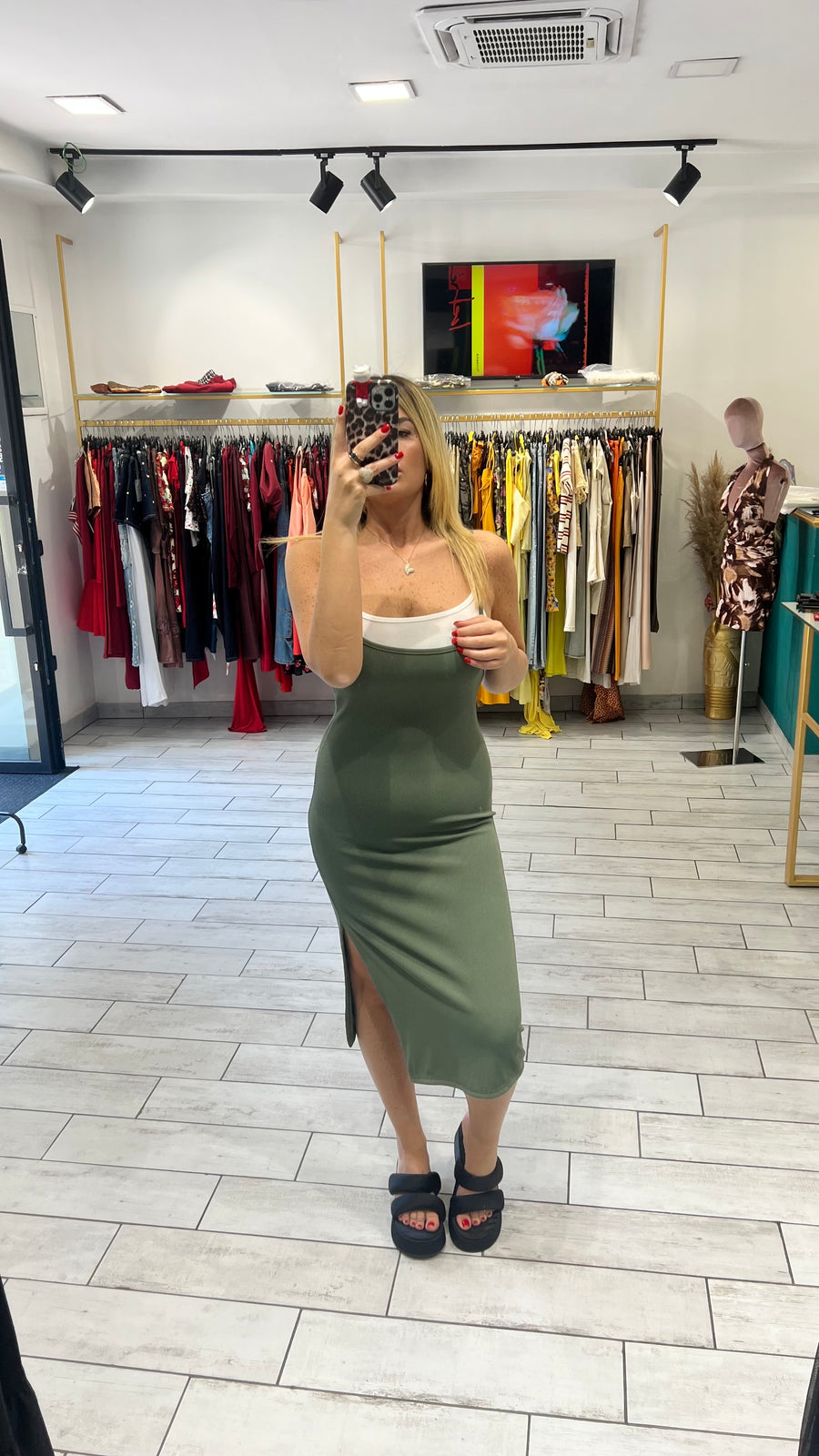 Dress a Costina Verde
