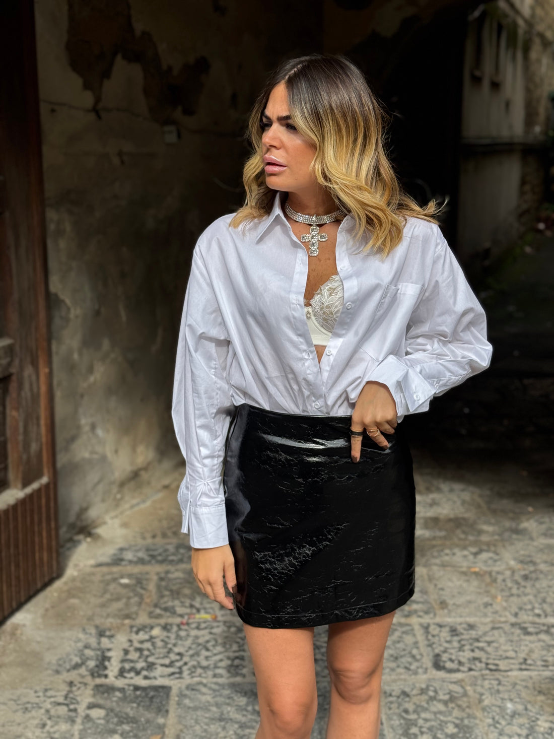 Gonna Isy Nera a pantaloncino