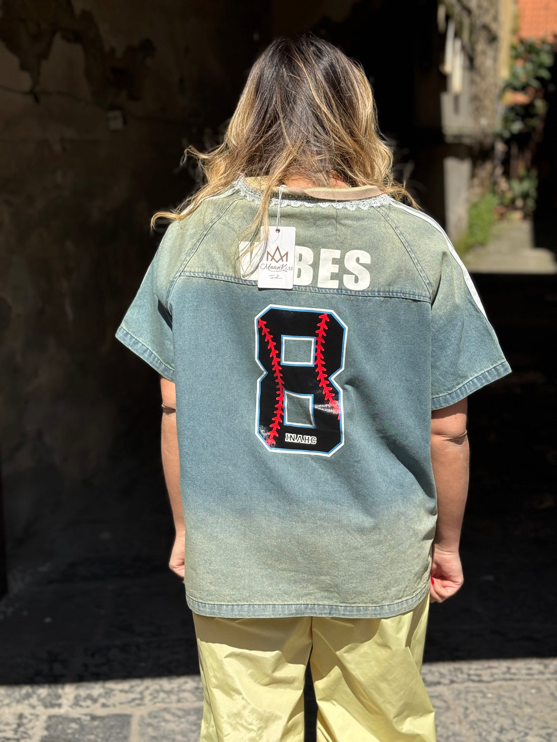 T-Shirt Branson in denim