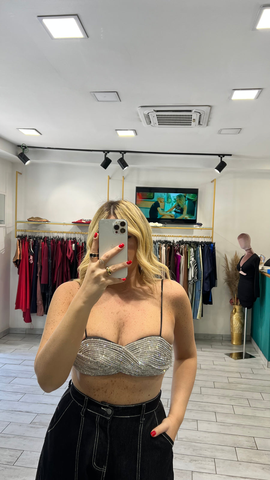 Bralette Jewels Nera