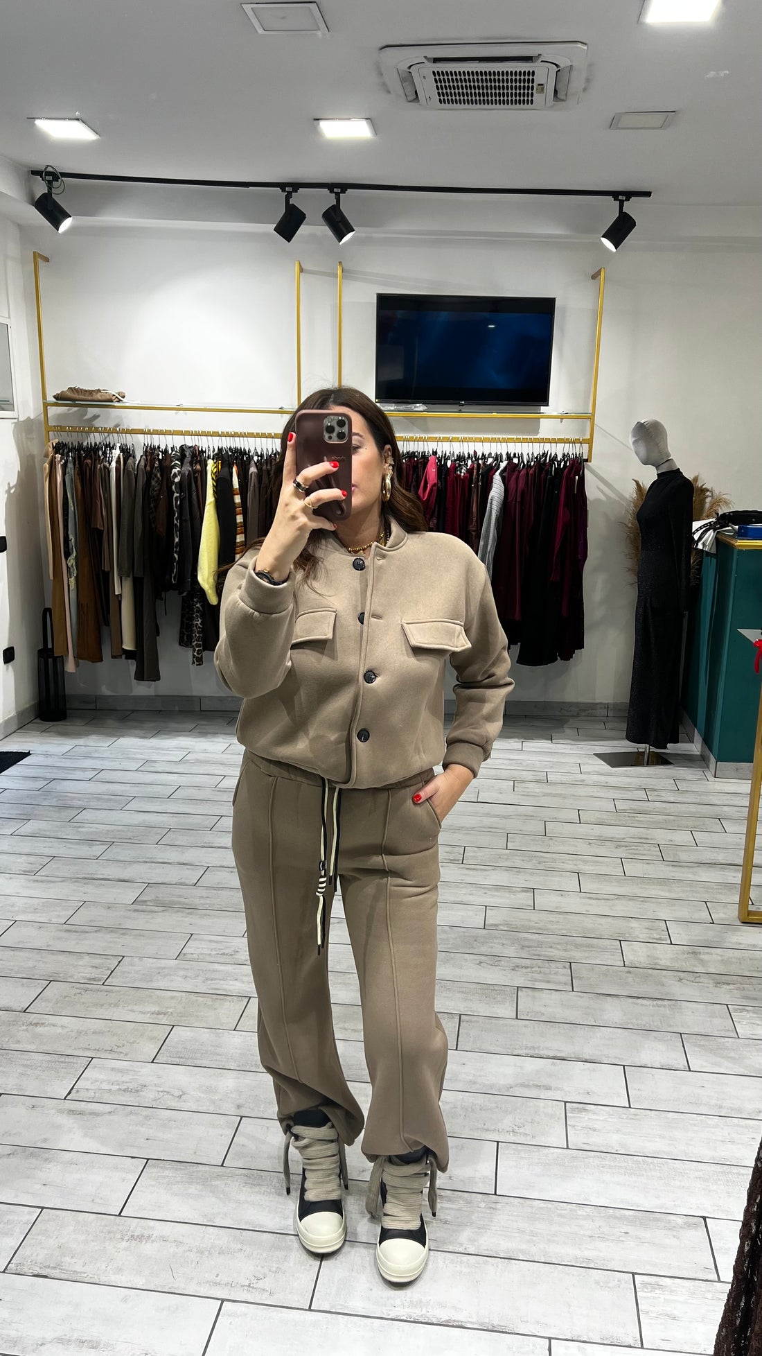 Coordinato Timber Fango