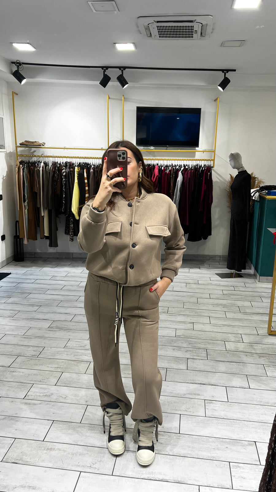 Coordinato Timber Fango