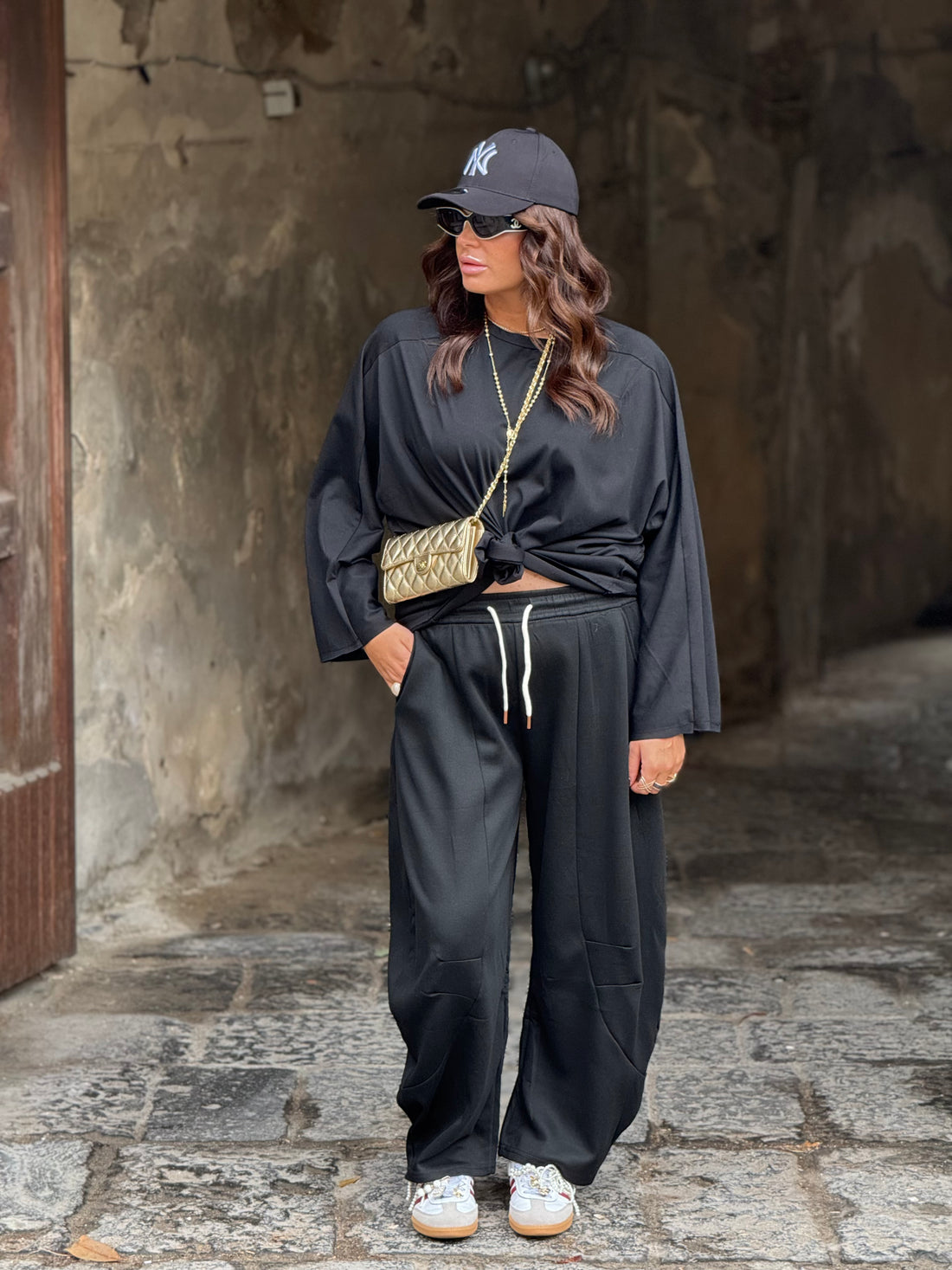 Maxi Shirt Itta Nera