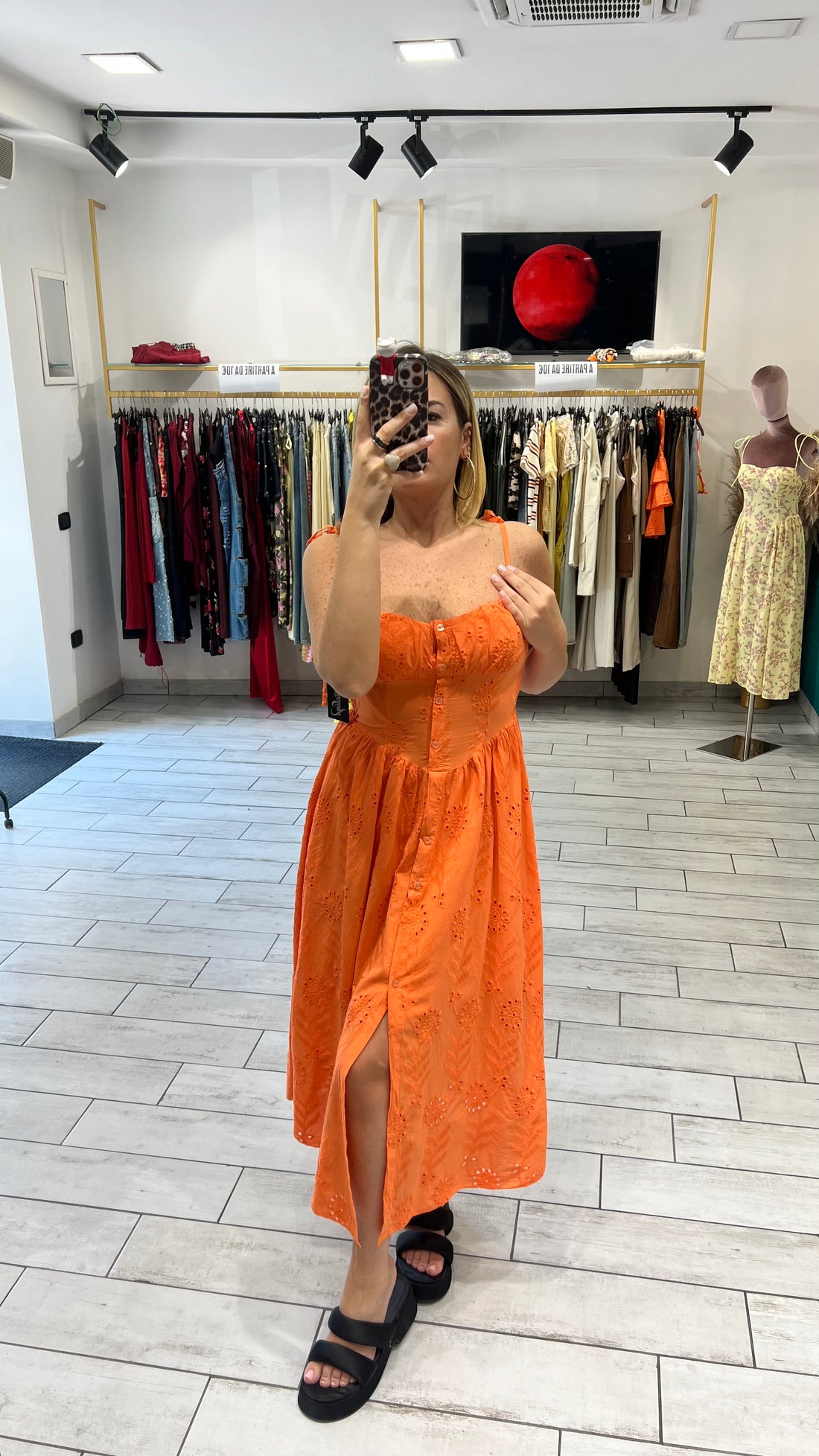 Dress San Gallo Arancio