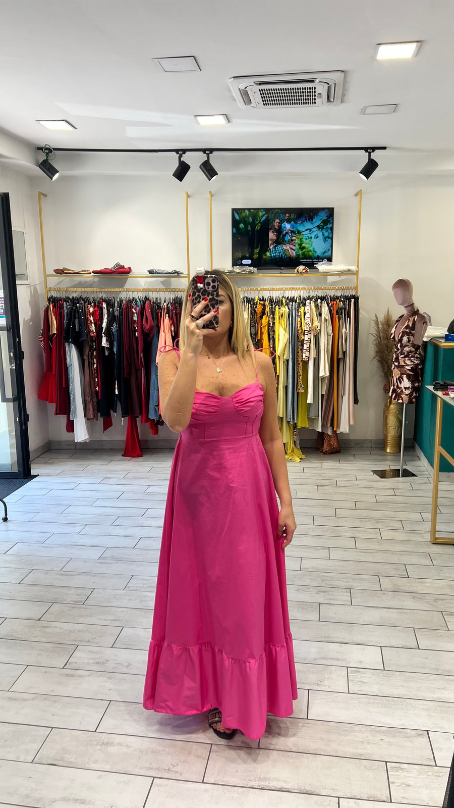 Dress Cinzia Fucsia