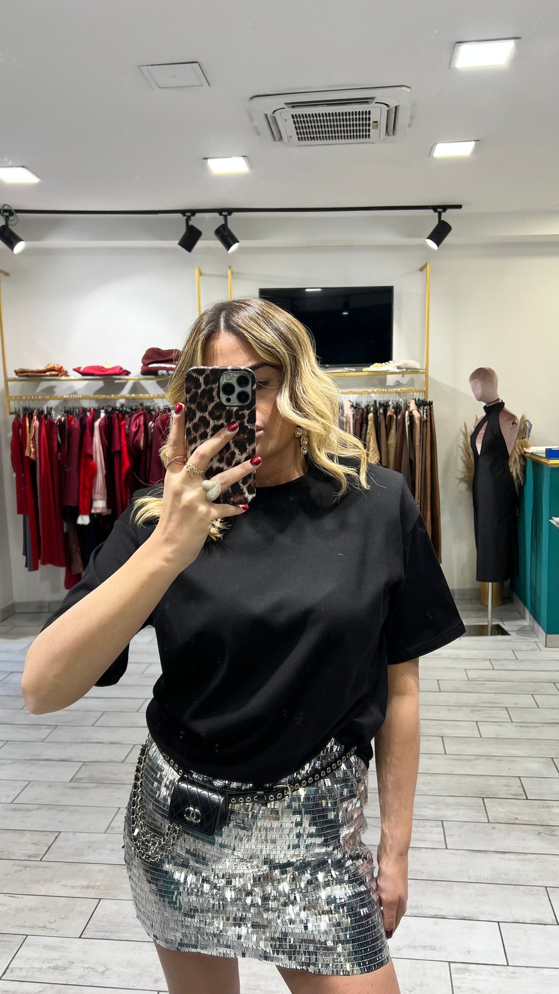 T-Shirt Monique Nera