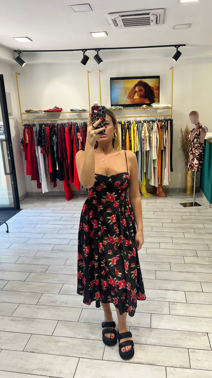 Dress Silvia Nero